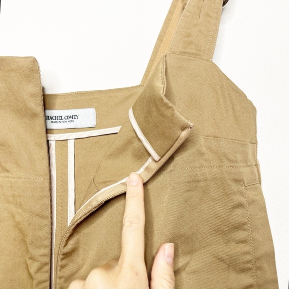 Rachel Comey Front Zip Cotton Utility Jumpsuit Overalls - Picture 3 of 9